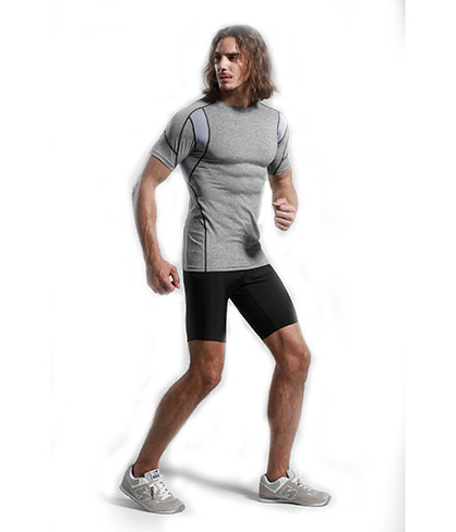 ET-007 Fashion Lively Compression Shirts